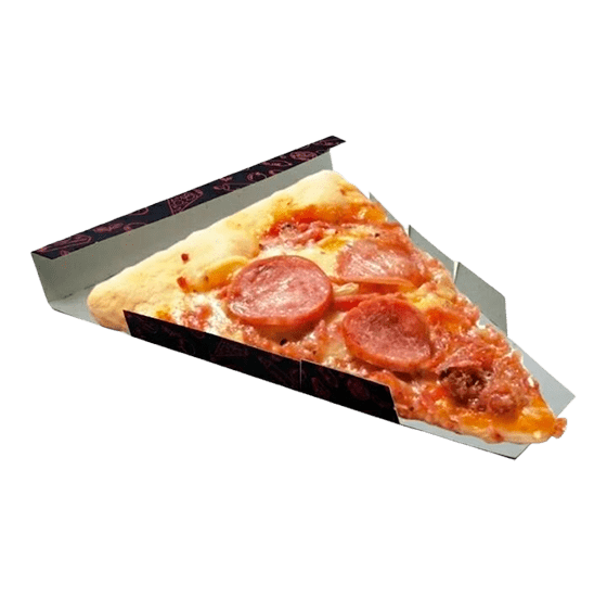 Suporte para pedaço de pizza